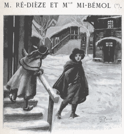 M. Ré-Dièze et Mlle Mi- Bémol